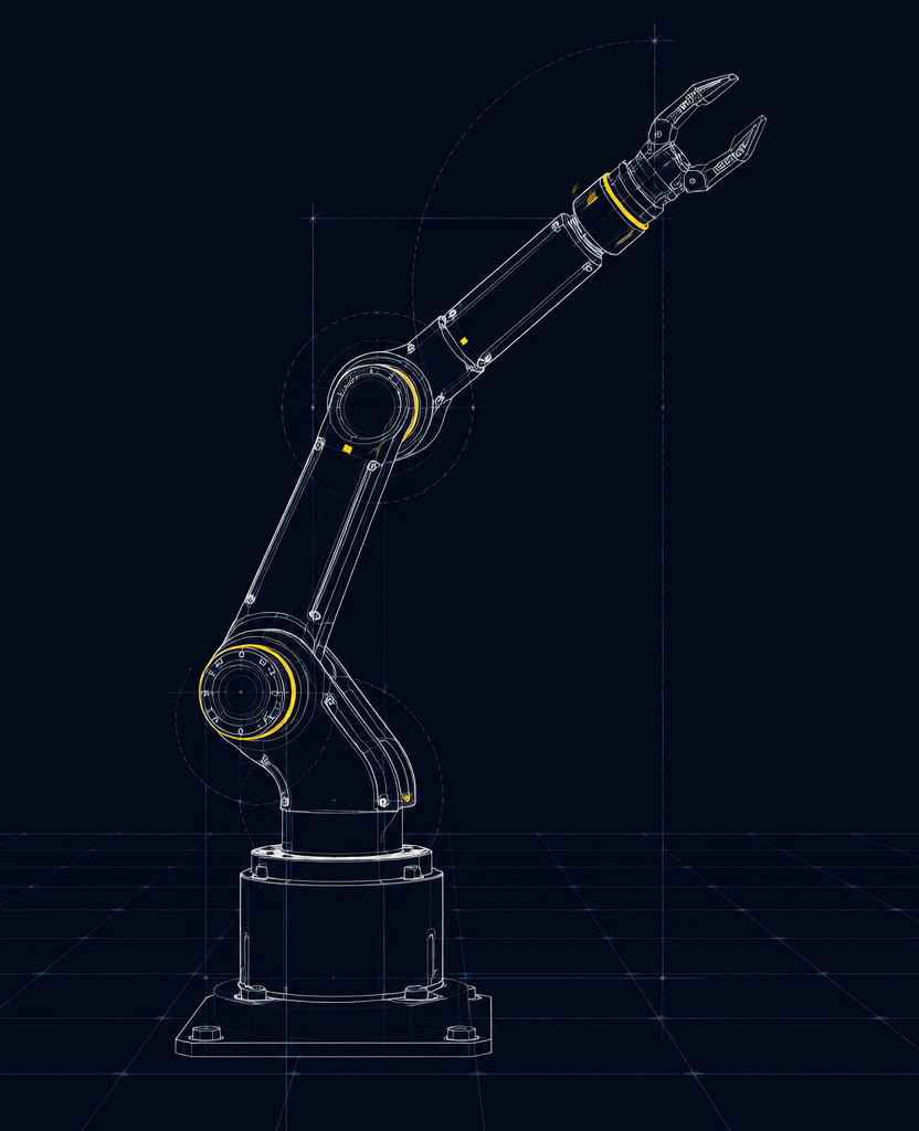 Robotic arm schematic